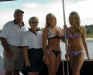Winners in the 51st Annual Lake Whitney Pageant (left to right: Christi Nichols, West, Miss Lake Whitney USA; Ashley Boyd, Joshua, Miss Teen Lake Whitney USA) appear with owners of the Lake Whitney Marina @ Juniper Cove, Jerry & Claire Anderson.