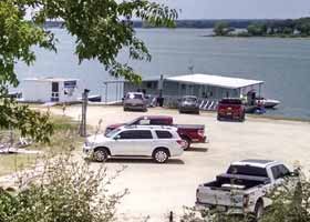 Store dock at Lake Whitney Marina @ Juniper Cove